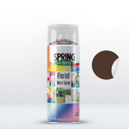 Pintura Floral Spring Dark Brown 037