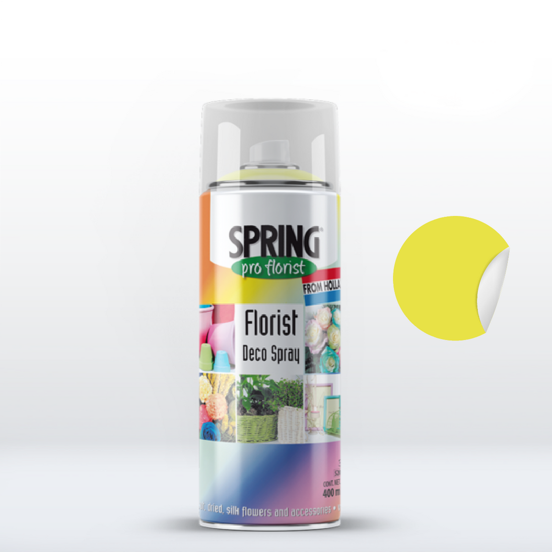 Pintura flourescente en aerosol