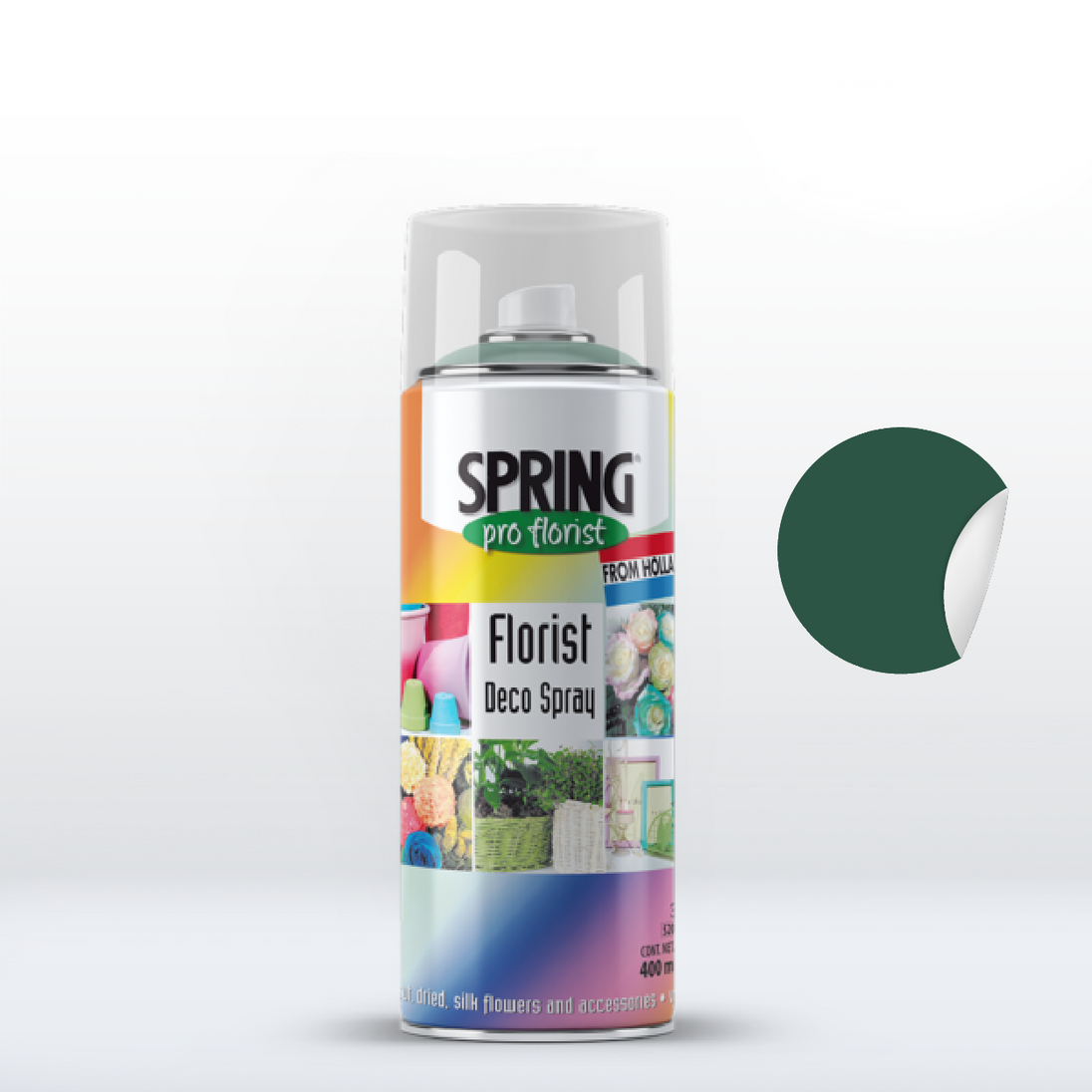Pintura Floral Spring Holiday-Green