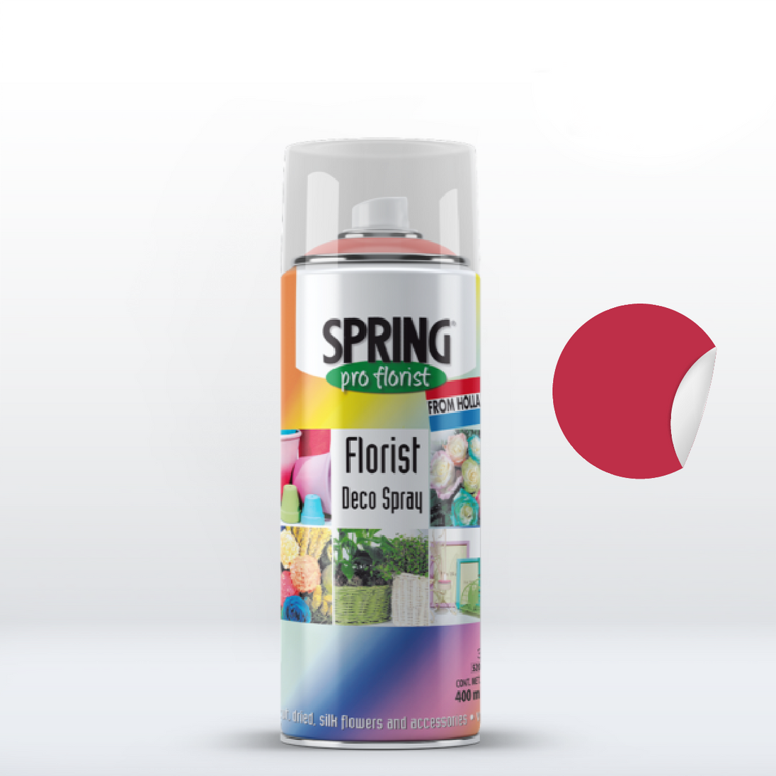 Pintura Floral Spring Tangerine
